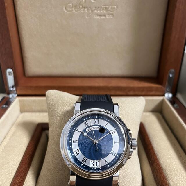 Breguet(ブレゲ)の【美品】Breguet ブレゲ マリーン2 青文字盤 メンズの時計(腕時計(アナログ))の商品写真