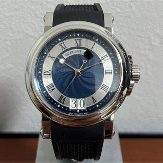 ブレゲ(Breguet)の【美品】Breguet ブレゲ マリーン2 青文字盤(腕時計(アナログ))