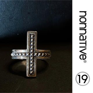 ノンネイティブ(nonnative)の【nonnative】DWELLER RING"CROSS"(リング(指輪))