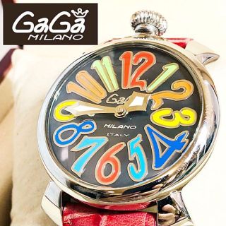 ガガミラノ(GaGa MILANO)のGAGA MIRANO マヌアーレ40 メンズ　レディース(腕時計)