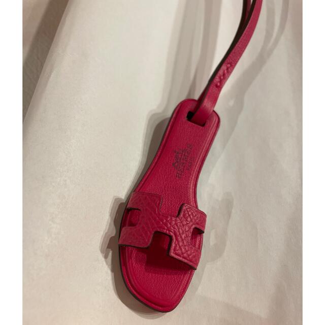 HERMES エルメス オランチャーム ピンク 新品未使用 HERMES エルメス オランチャーム ピンク 新品未使用