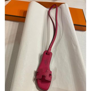 エルメス(Hermes)のHERMES エルメス オランチャーム ピンク 新品未使用(チャーム)