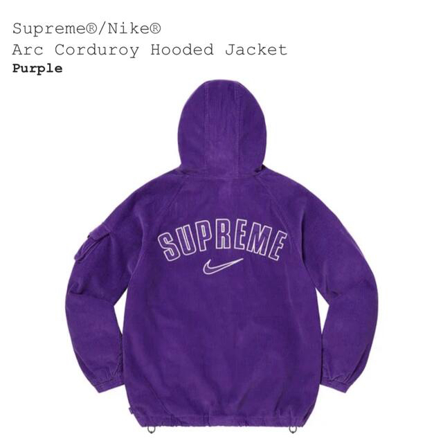 Supreme - Supreme /Nike Arc Corduroy Hooded Jacketの通販 by ...