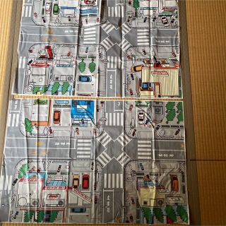 子供遊び　トミカのドライブマップ(ミニカー)