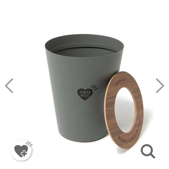 HUMAN MADE(ヒューマンメイド)のHUMAN MADE ROUND TRASH CAN 新品未開封 メンズのファッション小物(その他)の商品写真