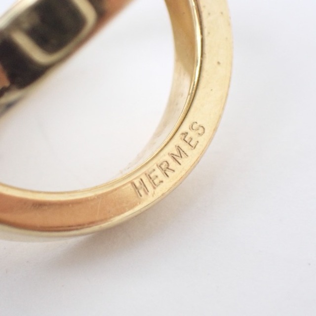 Hermes(エルメス)のエルメス  スカーフリング ゴールド  HERMES  アクセサリー レディースのファッション小物(その他)の商品写真