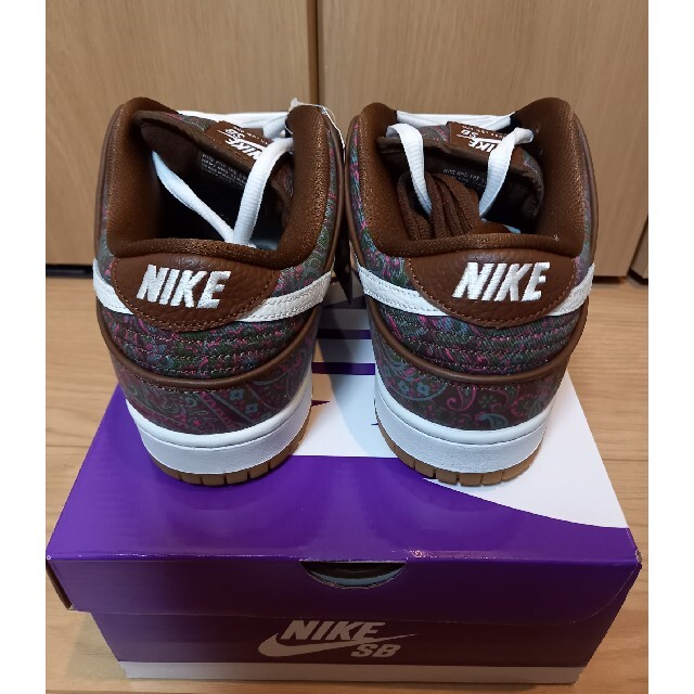 メンズNIKE SB Dunk Low PRM Brown Paisley