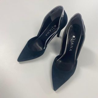 ダイアナ(DIANA)の美品　ダイアナ　ハイヒールパンプス　ダークグリーン　サイズ22 DIANA(ハイヒール/パンプス)