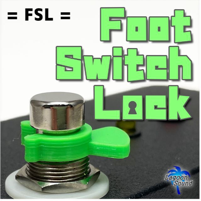 FSL】FOOT SWITCH LOCK《フットスイッチを固定！脱着可能！》 楽器のギター(エフェクター)の商品写真