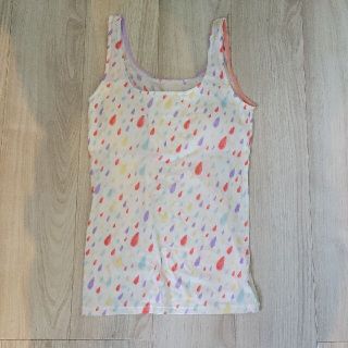 ツモリチサト(TSUMORI CHISATO)の新品　ツモリチサト　カップ付きタンクトップ　Mサイズ(タンクトップ)