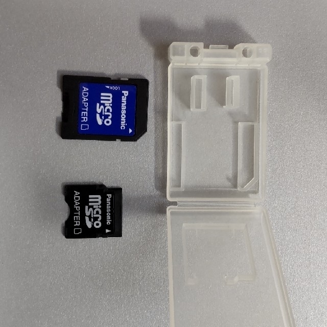 Panasonic(パナソニック)のSDカード変換アダプターセット スマホ/家電/カメラのPC/タブレット(PC周辺機器)の商品写真