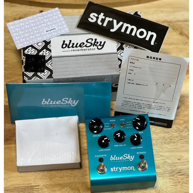 【極美品】strymon bluesky