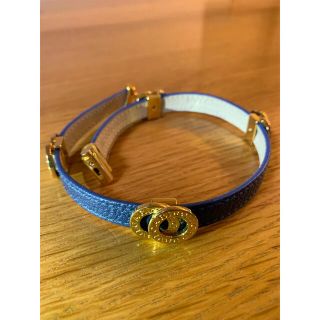 ブルガリ(BVLGARI)の[専用]ブルガリ　ダブルコイルドブレスレット　ブルー(ブレスレット/バングル)