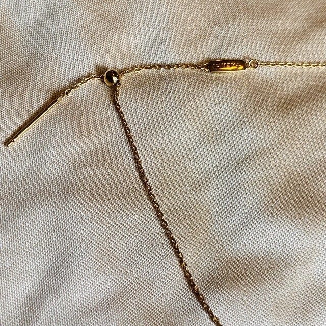 ネックレス 【8/11まで】TASAKI ネックレス チェーン 18K スライドピン