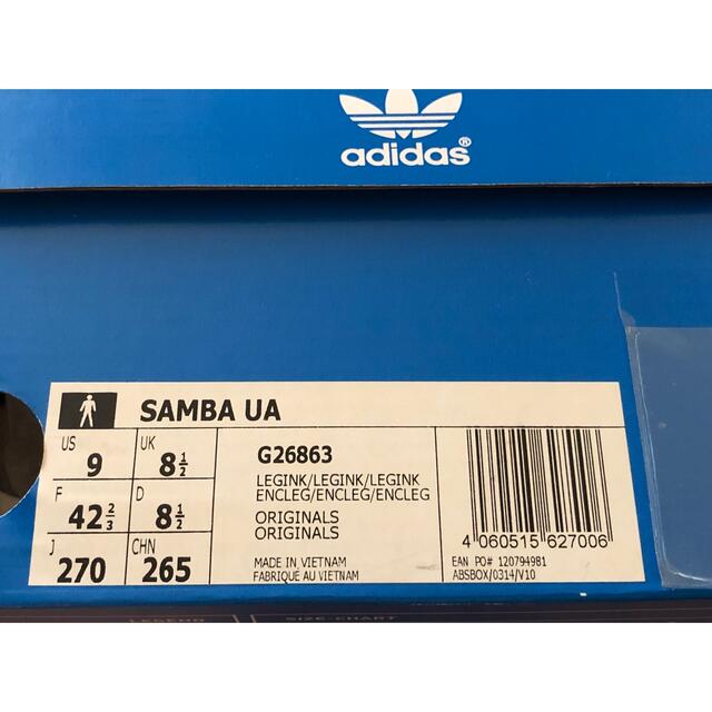 adidas ユナイテッドアローズ SAMBA UA G26863 27cm