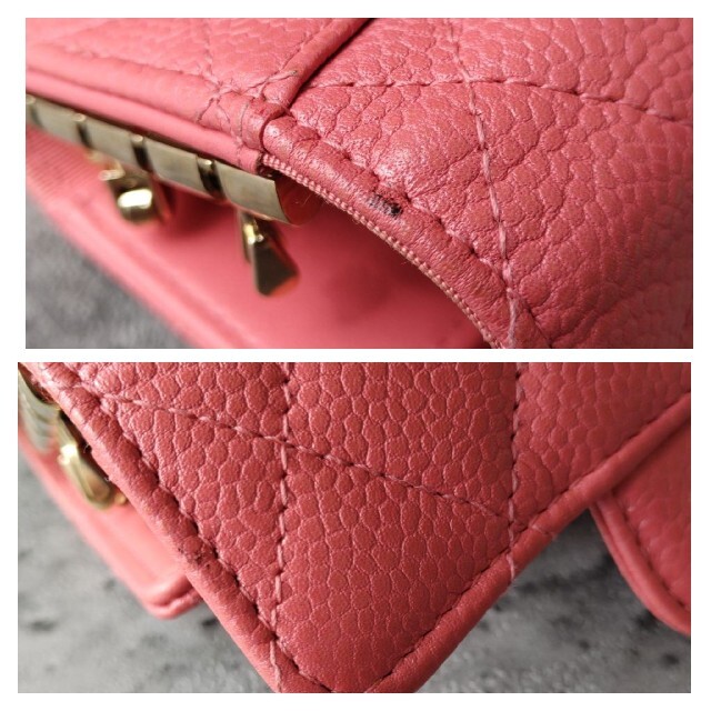 難 CHANEL シャネル キャビアスキン マトラッセ 4連 キーケース 難 CHANEL シャネル キャビアスキン マトラッセ 4連 キーケース