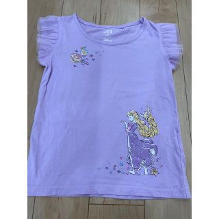 ユニクロ(UNIQLO)の4児ママ様専用　UNIQLO T 100 女の子　ラプンツェル　ディズニー(Tシャツ/カットソー)