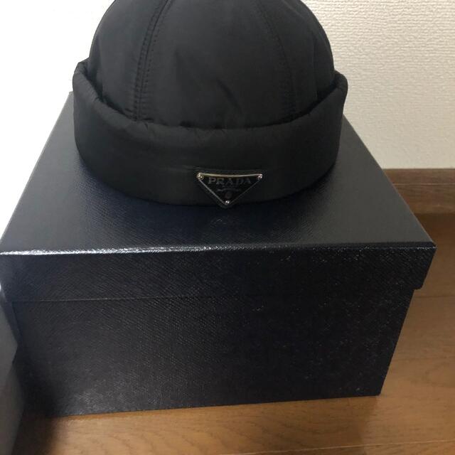 受注可 PRADA プラダ ナイロンビーニー L - yankedesignstc.com