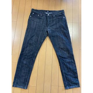 リーバイス(Levi's)の定価19800円APC限定ブラックデニム黒ジーンズタイトテーパード31スキニー風(デニム/ジーンズ)