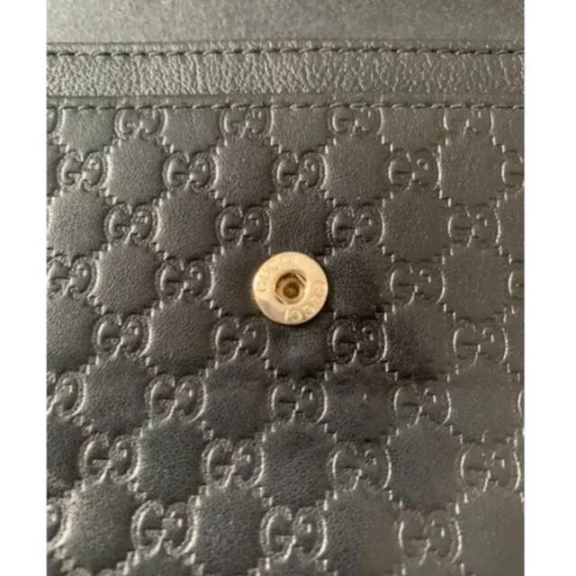 Gucci(グッチ)のGUCCI 長財布 ブラック レディースのファッション小物(財布)の商品写真
