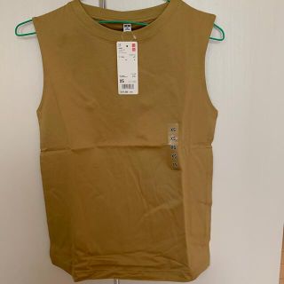 ユニクロ(UNIQLO)のUNIQLO マーセライズコットンT ノースリーブ(Tシャツ(半袖/袖なし))