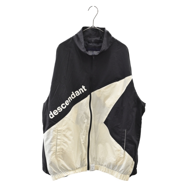 DESCENDANT ディセンダント 18SS DOULIE NYLON JACKET ロゴプリントナイロントラックジャケット