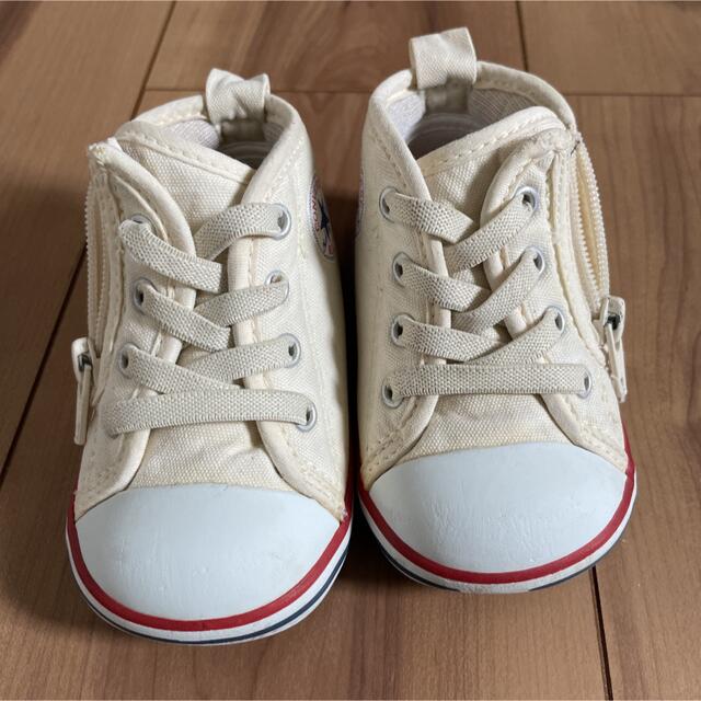 CONVERSE(コンバース)のコンバース BABY ALL STAR N Z ホワイト　12センチ キッズ/ベビー/マタニティのベビー靴/シューズ(~14cm)(スニーカー)の商品写真