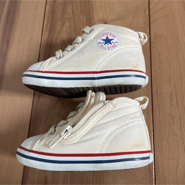 CONVERSE(コンバース)のコンバース BABY ALL STAR N Z ホワイト　12センチ キッズ/ベビー/マタニティのベビー靴/シューズ(~14cm)(スニーカー)の商品写真