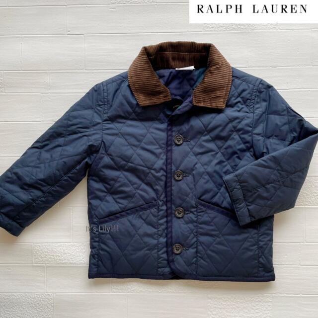 大人気国産 Ralph Lauren - 2t90-95cm 紺 リバーシブルジャケット ...