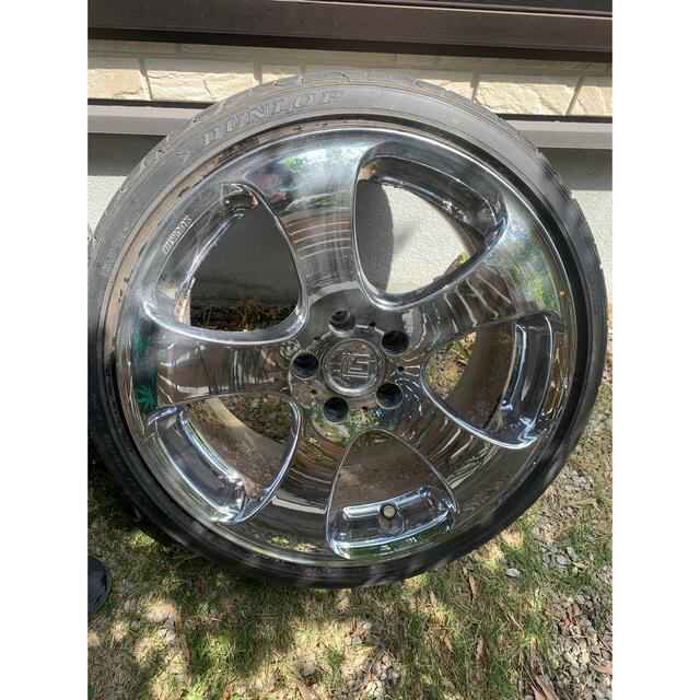 work LS MONOメッキタイヤホイールセット✖️8.5j ＋の通販 by