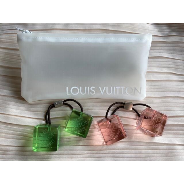 LOUIS VUITTON(ルイヴィトン)のLOUIS VUITTON ヘアゴム　ヘアキューブ　セット レディースのヘアアクセサリー(ヘアゴム/シュシュ)の商品写真