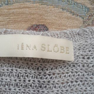 スローブイエナ(SLOBE IENA)のIE'NA SLO"BO 麻100%ニット　カッコいいのに写真がm(_ _)m(Tシャツ(半袖/袖なし))