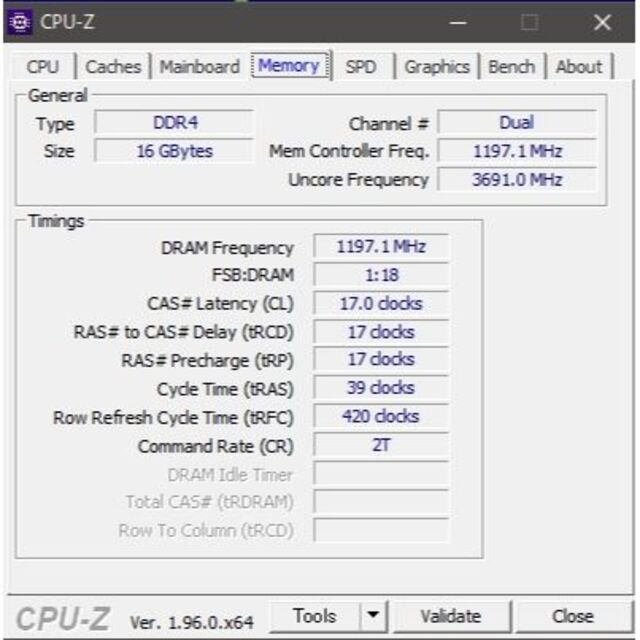 Micron 16GB (8GBx2) DDR4-2400 メモリ #966 3