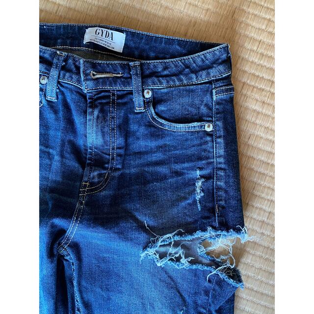 GYDA(ジェイダ)のa.様専用  GYDA  M/W SIDE RIPPEDスキニーデニムパンツ レディースのパンツ(デニム/ジーンズ)の商品写真