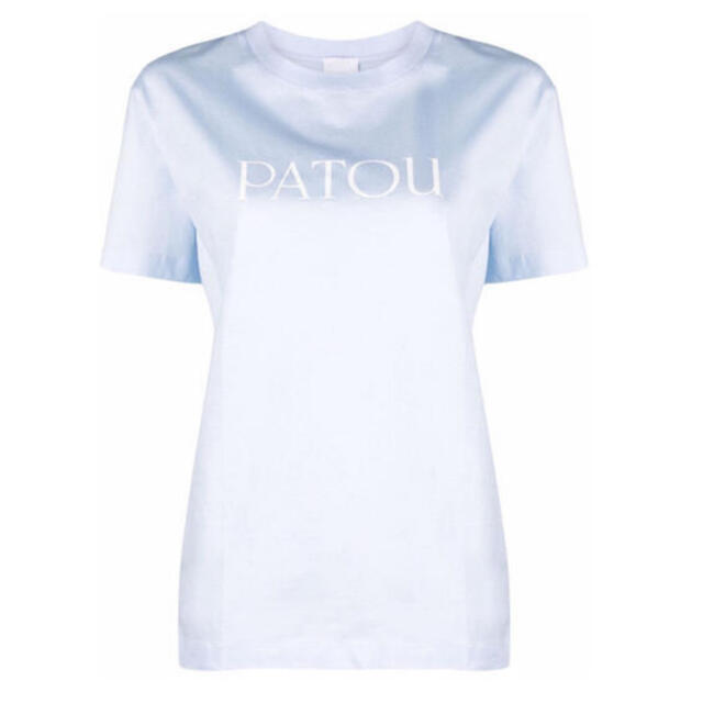 人気 PATOU オーガニックコットン ロゴ プリント Tシャツ - Tシャツ