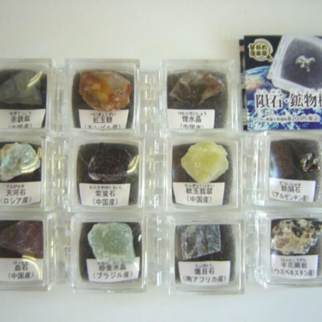 格安 ♯Hyi22EC好奇心倶楽部隕石・鉱物標本図鑑フルコンプ11種 その他