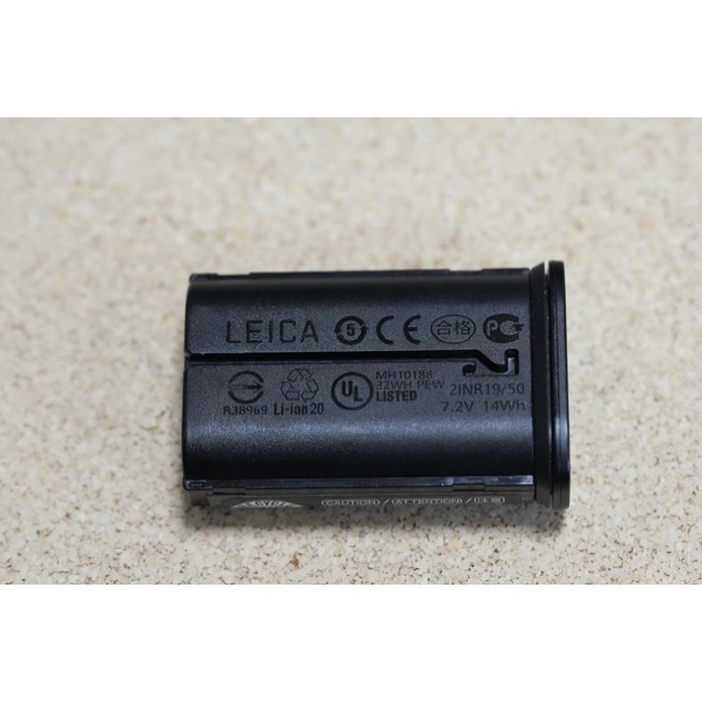 LEICA - ライカSL/SL2/Q2用　リチウムイオン・バッテリー BP-SCL4