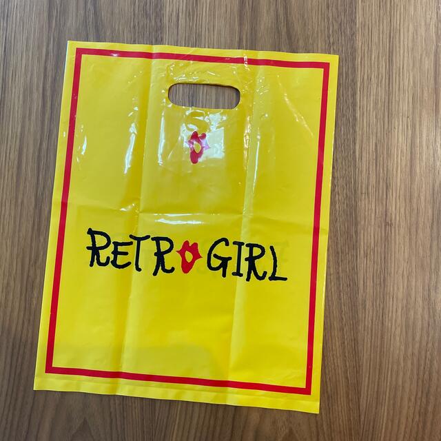 RETRO GIRL(レトロガール)のRETR GIRL ショップバッグ　2個セット レディースのバッグ(ショップ袋)の商品写真