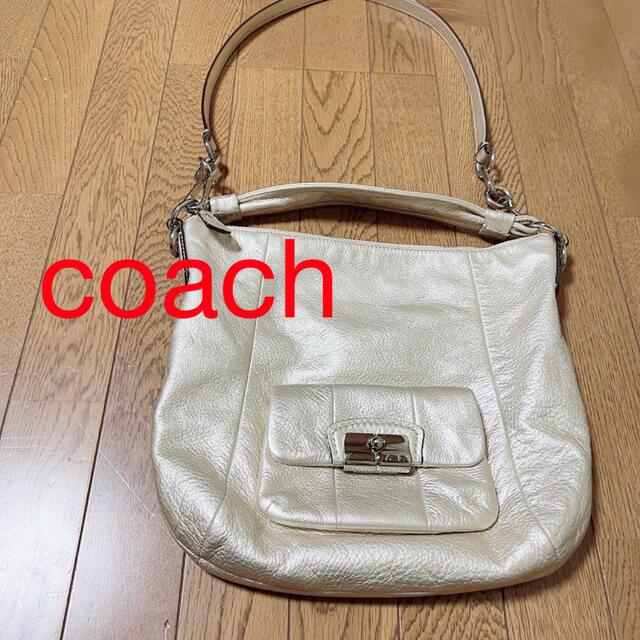 coachcoachショルダーバッグ　コーチクリスティンレザーショルダーバッグ