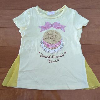 シャーリーテンプル(Shirley Temple)のシャーリーテンプル☆ビスケットサンド☆Tシャツ☆チュニック120 110日本製(Tシャツ/カットソー)