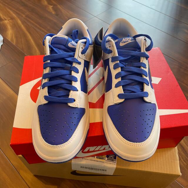 Nike Dunk Low "Racer Blue and White 27.5
