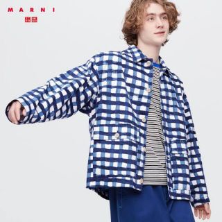 マルニ(Marni)のUNIQLO✖︎マルニ　オーバーサイズユーティリティ ジャケット(ブルゾン)