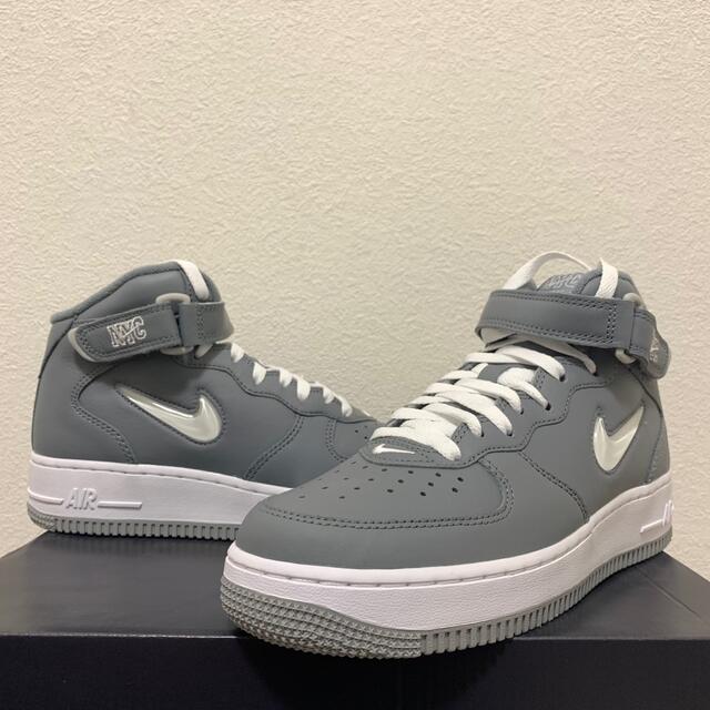 NIKE エアフォース1 NYC 未使用 ナイキ force 1 MID レザー