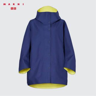 MARNI ショートジャケット　ボリューム　スプリングコート　ネイビー　フリル