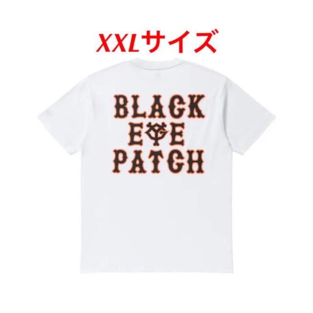 XXL ブラックアイパッチ ジャイアンツ NEW ERA TEE Tシャツメンズ