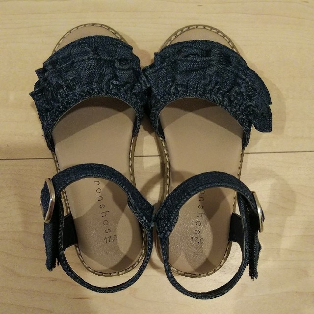 Branshes(ブランシェス)のbranshes サンダル☆17センチ キッズ/ベビー/マタニティのキッズ靴/シューズ(15cm~)(サンダル)の商品写真