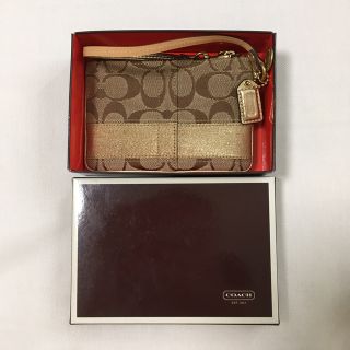 コーチ(COACH)のCOACH  コーチ　ポーチ　ミニポーチ　箱付き(ポーチ)