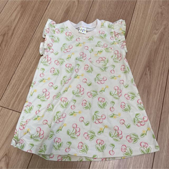 ワンピース　90 キッズ/ベビー/マタニティのキッズ服女の子用(90cm~)(ワンピース)の商品写真