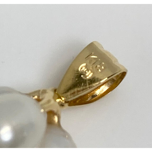 TASAKI(タサキ)の田崎真珠　K18 淡水真珠　ペンダントトップ　タサキ　トップのみ レディースのアクセサリー(ネックレス)の商品写真