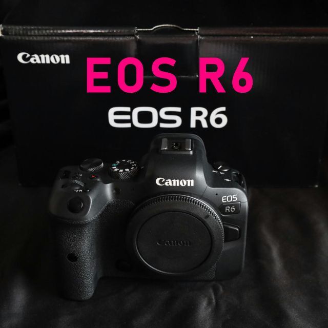 【Canon】EOS R6ボディ 美品 保証期間中フルサイズ